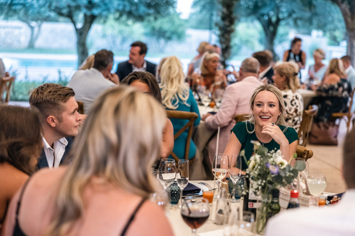 A wedding party in Mallorca